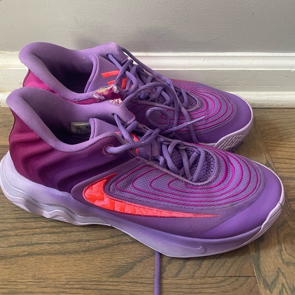 Nike‎ Giannis Immortality 4 Black Raspberry Mens Basketball FQ3680-500 Sz 7.5